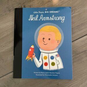 5/$20 NEW Children's Neil Armstrong Little People, Big Dreams Book